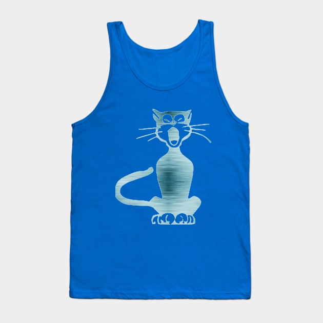 funny cats Tank Top by abloomdesigns